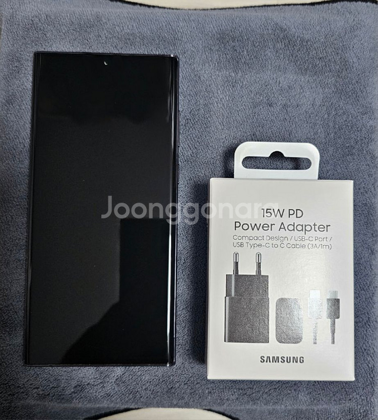 삼성 갤럭시 S22 울트라 256GB 팬텀 블랙 S급--0