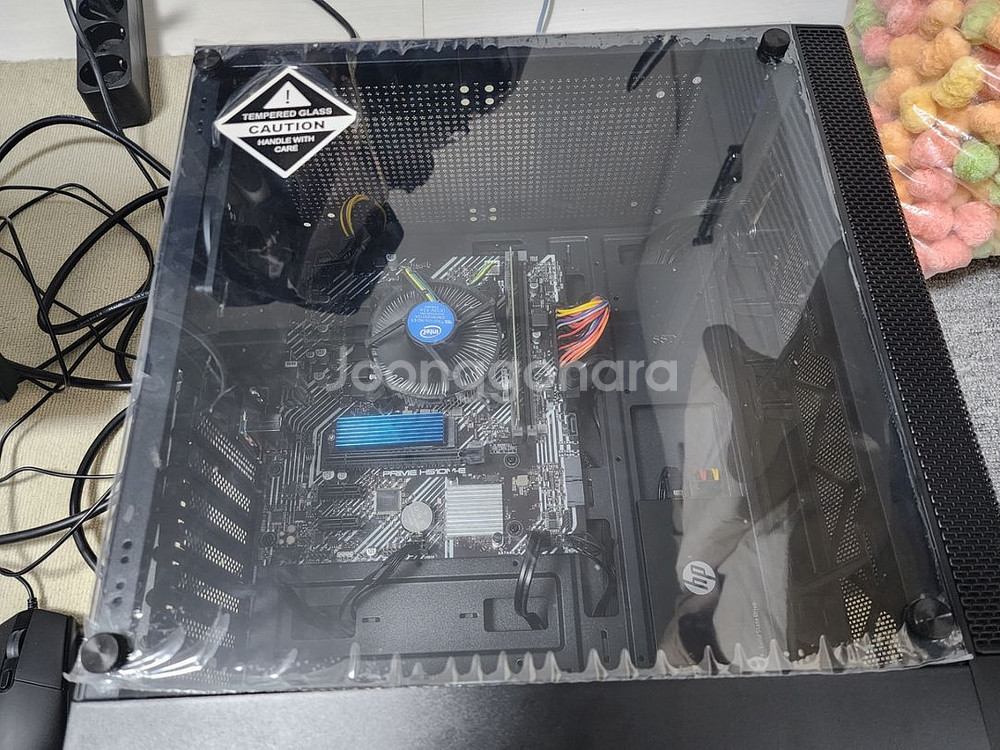 i5-10400 ,27인치모니터 pc 셋트--2