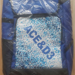 배드민턴 가방 백팩 ACE & D3 파란색 새상품