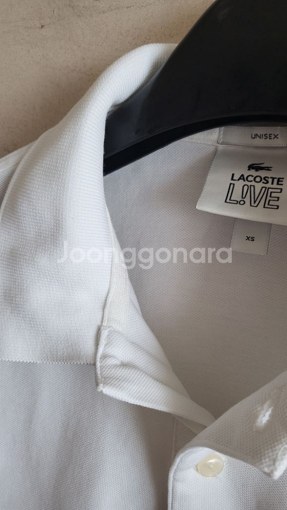 (정품) 라코스테 라이브 여성 카라 티셔츠--5