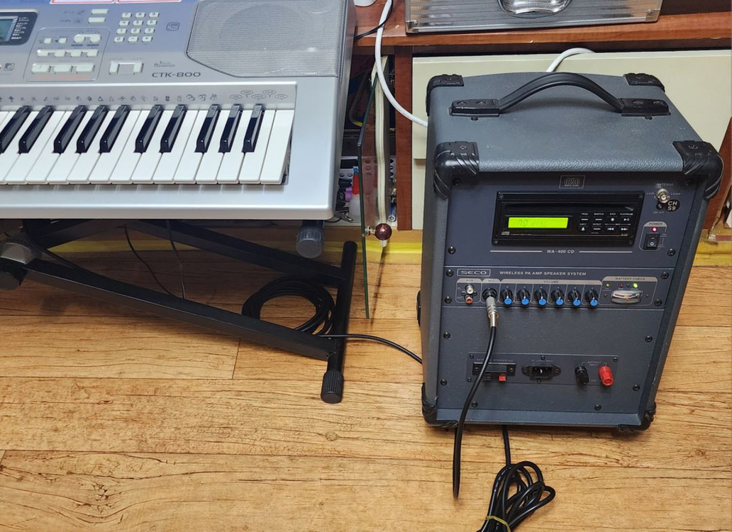 충전식 앰프 스피커--1