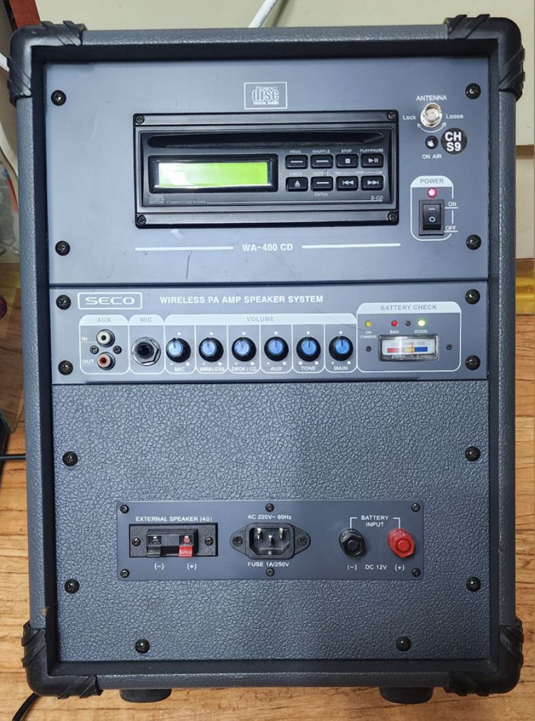 충전식 앰프 스피커--2