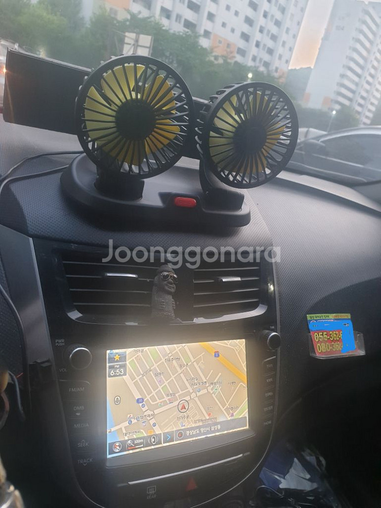 (가격내림)5v.12v.24v차량 선풍기.자동차 선풍기--3