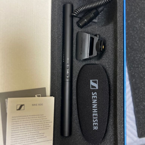 젠하이저 sennheiser mke600 샷건마이크