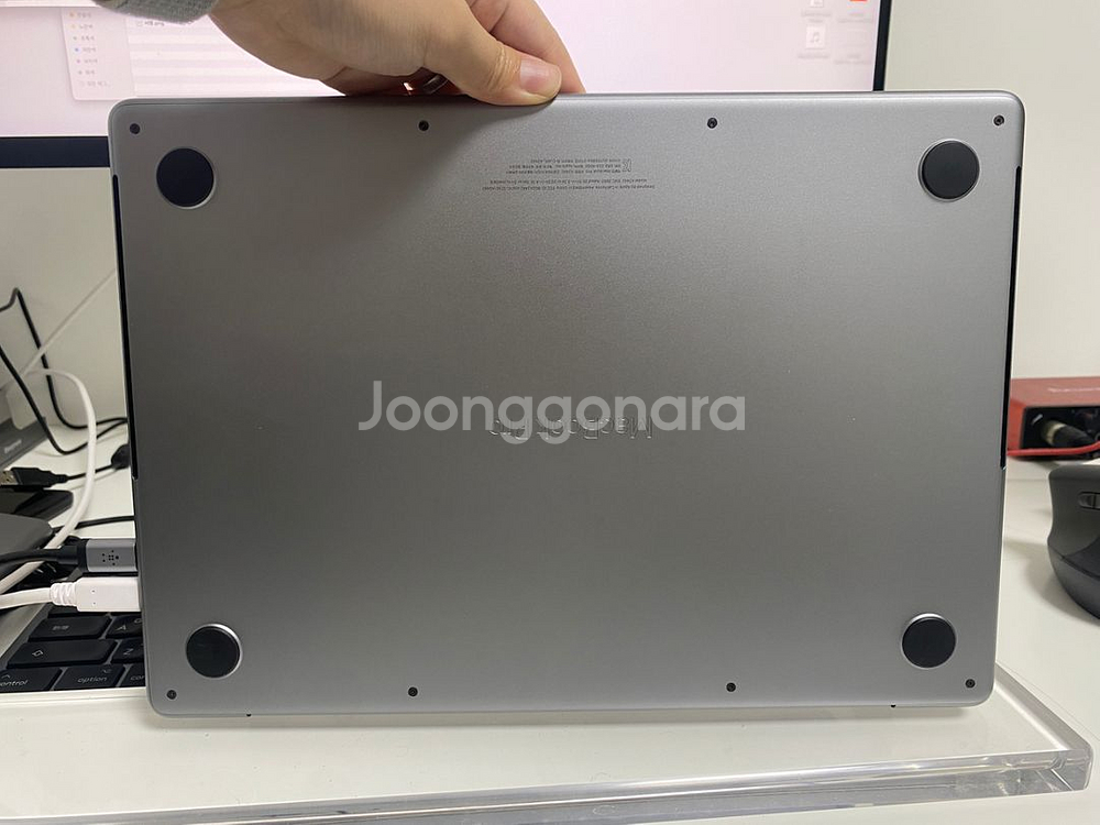 맥북프로 m1 16gb 512gb 보증기한 남음--4