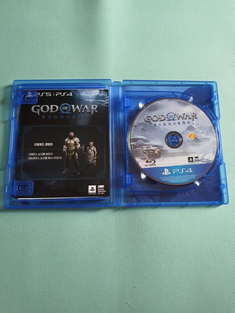 PS4 갓오브워 라그나로크 판매 합니다.--2