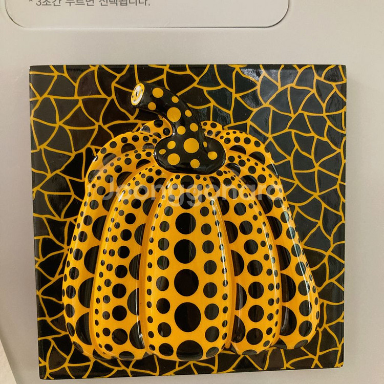 쿠사마야요이 작품 정품 노란호박--1