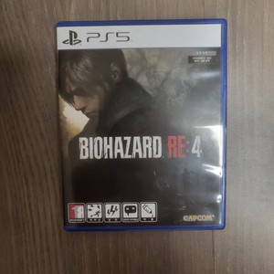 PS5 바이오하자드 Re4 코드사용