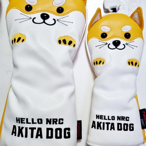 Hello nrc akita dog 우드헤드커버 골프