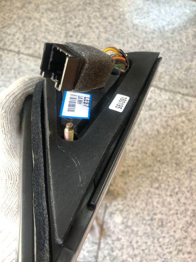 그랜저hg 은색 사이드미러