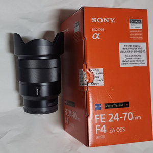 소니 정품 24-70mm F4 OSS 칼자이스 렌즈