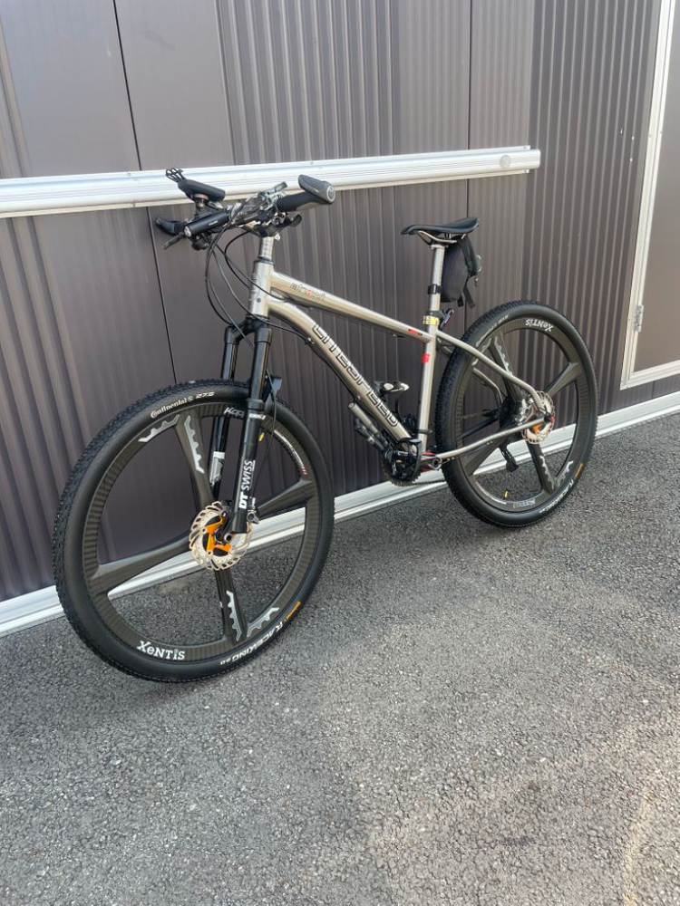 라이트스피드 티타늄 XTR 33단 자전거--1