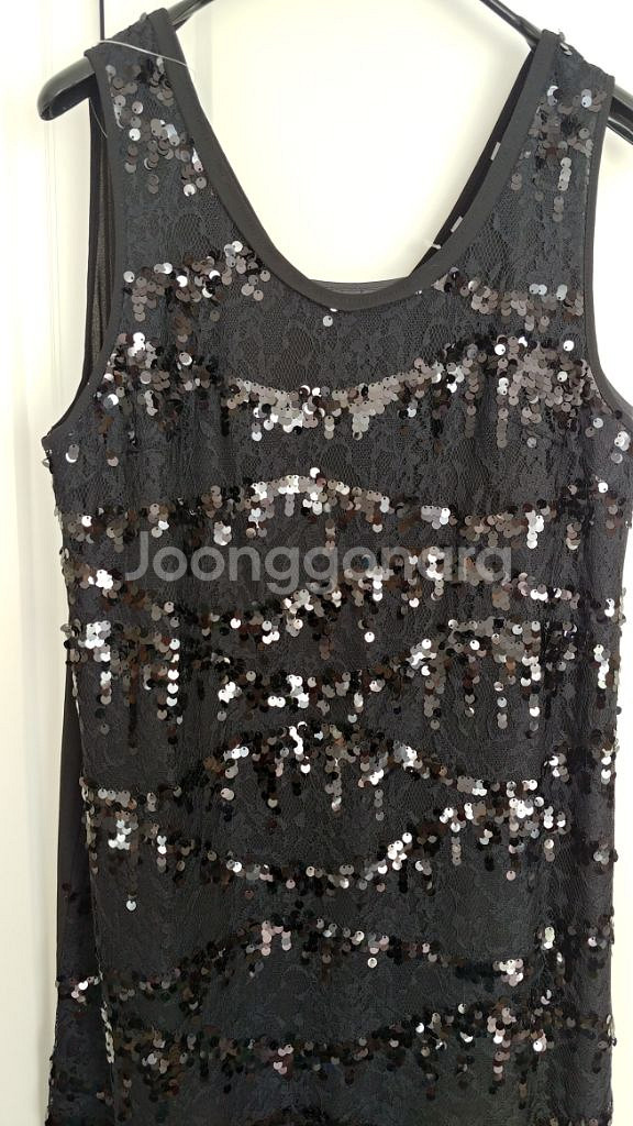 스팽글 레이스 원피스(S/M) 판매합니다--7