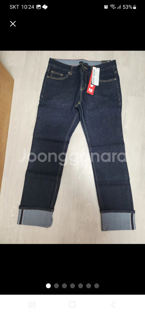 워싱 청바지. 28--0