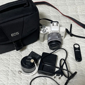 캐논 eos m50 풀세트 단렌즈,줌렌즈