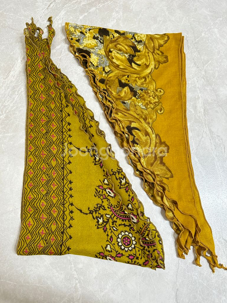 [새상품] 국산 순면 삼각 스카프/케이프 (사당역)--7
