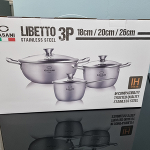 CASANI LIBETTO 3종 냄비세트 판매합니다