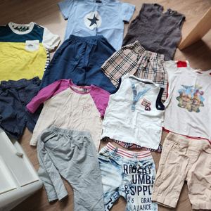 남아 여름옷 100~110호 18개 반값택포15000원