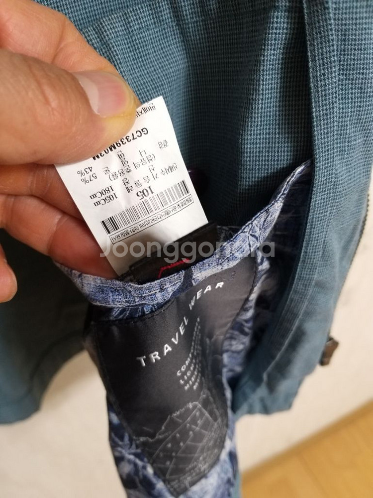 남성 갤럭시 봄.가을 캐주얼 트레블자켓 (105)--8