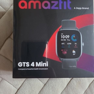 GTS4 mini Amazfit 블랙 미개봉 새제품