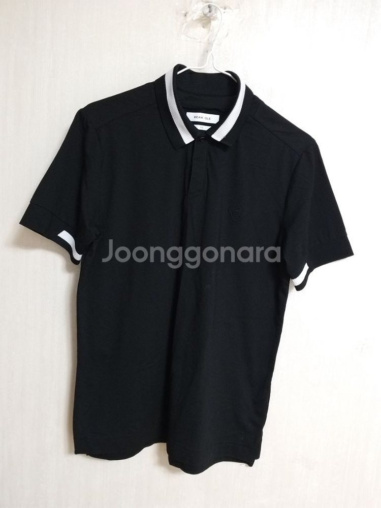 여성 빈폴골프 반팔 카라티셔츠 (블랙.스판95)--7