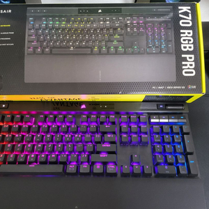 커세어 k70 rgb pro 저소음적축 풀윤활