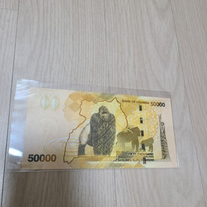 우간다 지폐 화폐