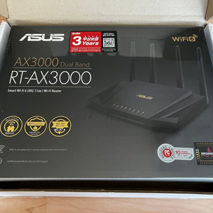 미개봉 국내정발 ASUS RT-AX3000 Wi-Fi