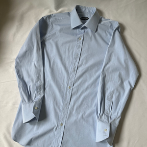 TOMFORD 톰포드 남성 블루 코튼 셔츠 40