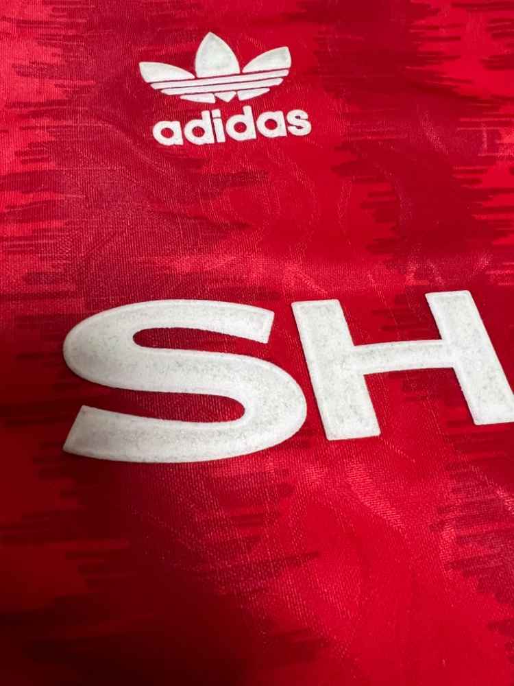 아디다스 90-92 맨유 레트로 유니폼 xl 팝니다 이미지