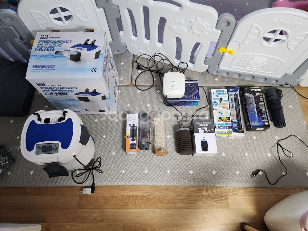 2자어항 풀셋팝니다(생물제외)--2