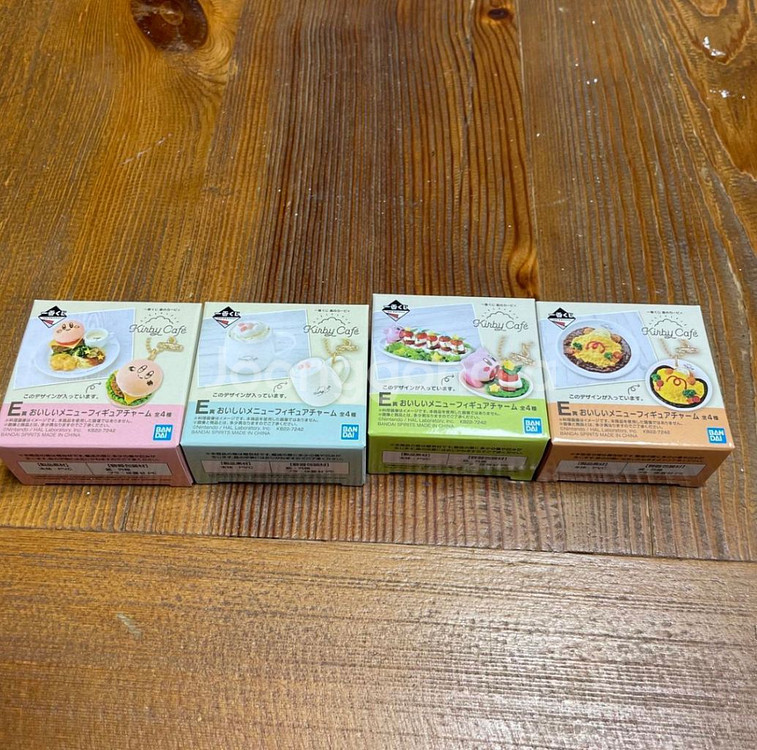 커비 카페 제일복권 이치방 쿠지 상품 세트 판매--4