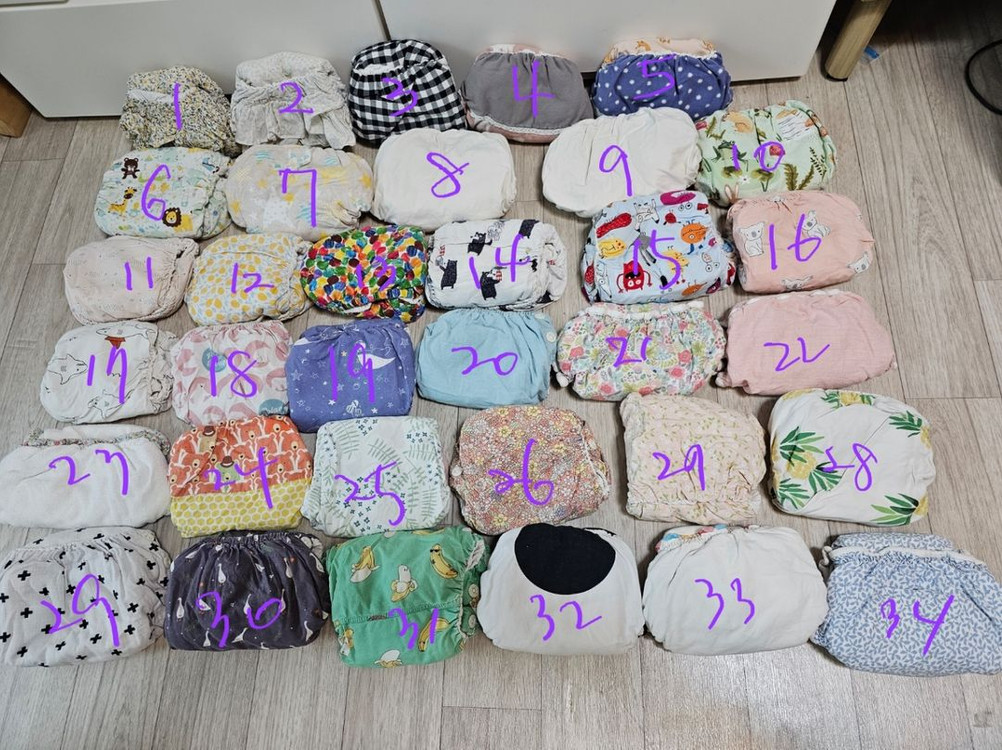 팬티형 천기저귀 40개 이미지