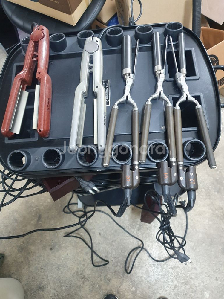 원더마샬 아이롱(고데기)--1