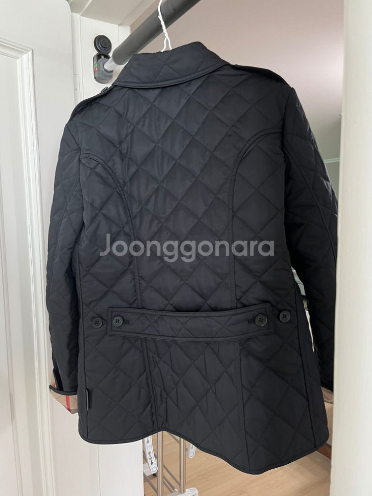 버버리 뉴 프랭크비 퀼팅쟈켓 (네이비 L)--1