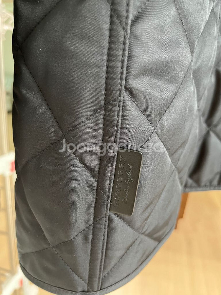 버버리 뉴 프랭크비 퀼팅쟈켓 (네이비 L)--2