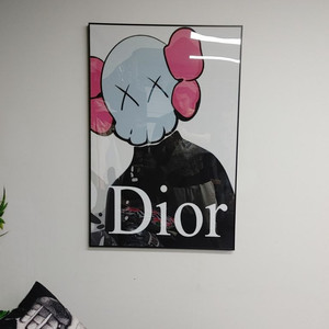카우스그림 디올카우스액자 모던팝아트액자 인테리어그림액자