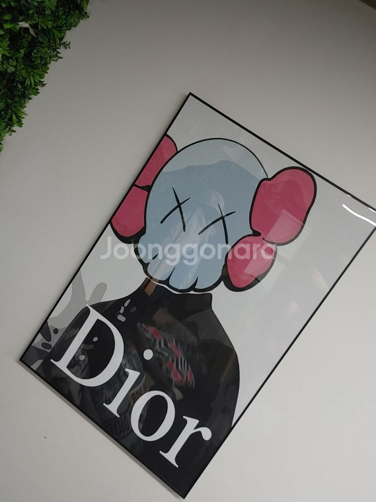 카우스그림 디올카우스액자 모던팝아트액자 인테리어그림액자--3