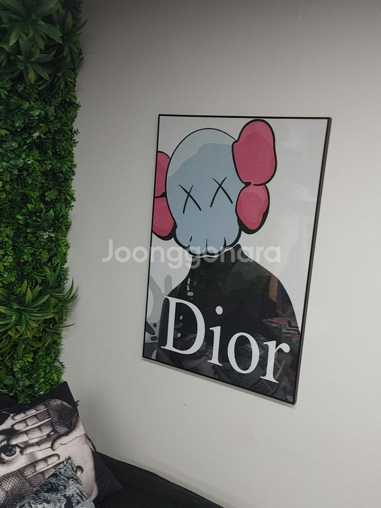카우스그림 디올카우스액자 모던팝아트액자 인테리어그림액자--2