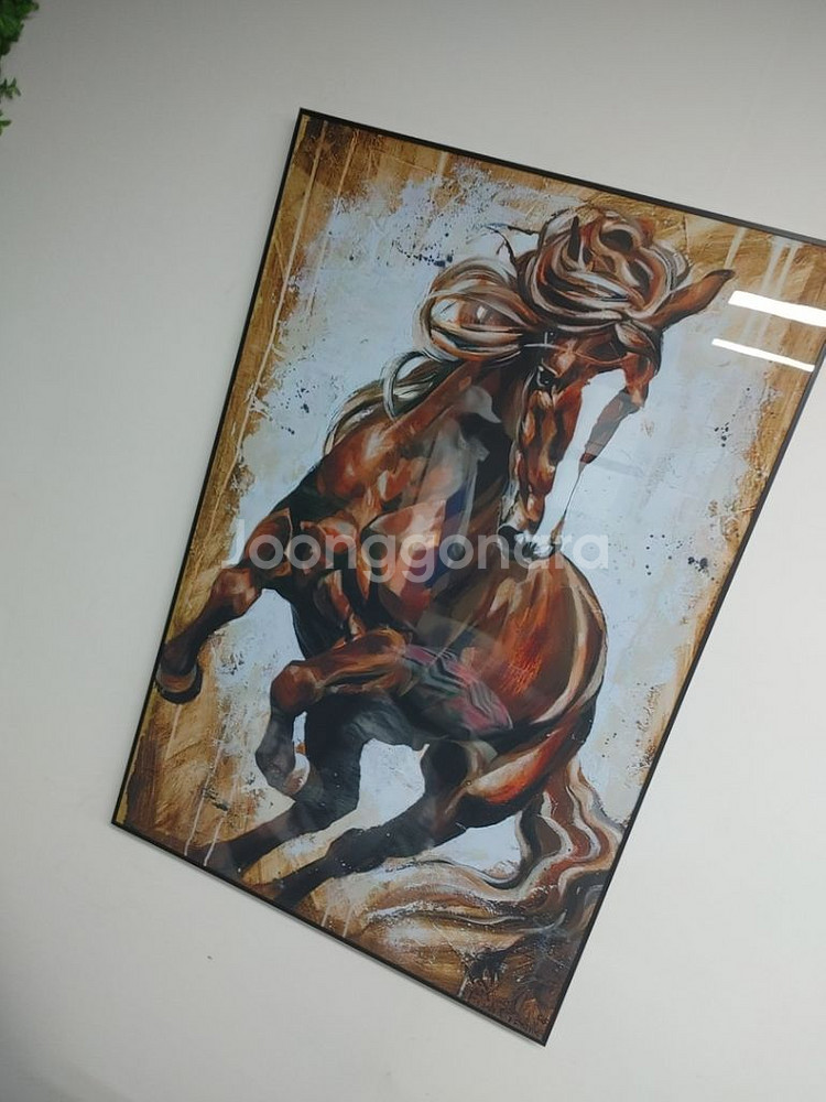 풍수인테리어 말그림 초대형액자 인테리어액자 풍수지리그림--2