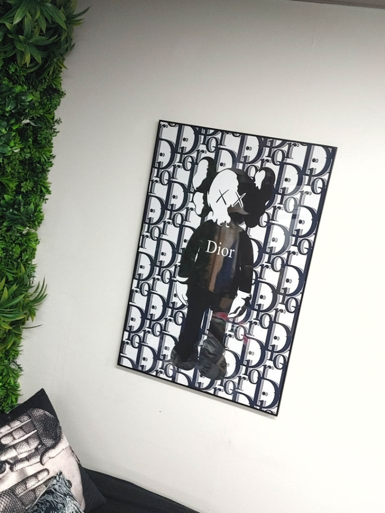 대형패브릭포스터 카우스액자 포스터액자 일러스트액자--2