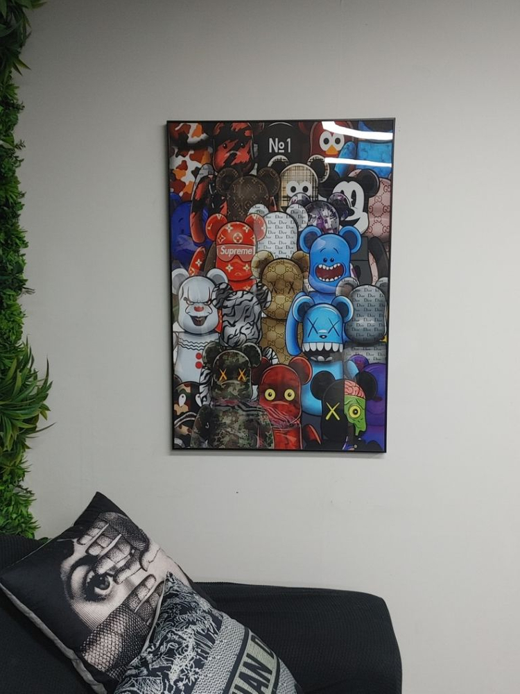 집글이선물 패브릭포스터 인테리어포스터 카우스액자--0