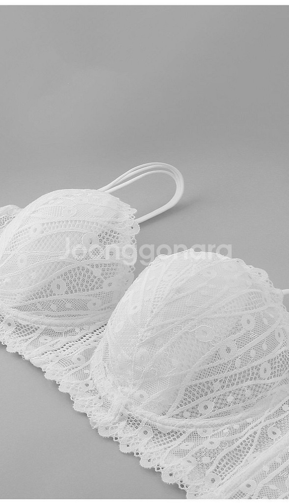 순면 레이스 홀겹 브라 가슴이작아보이는 얇은 브라01--4
