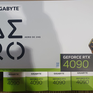 기가바이트 RTX 4090 AERO OC D6X 24G