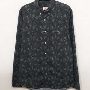 (M) 라코스테 셔츠 패턴 프린팅 남방 캐주얼