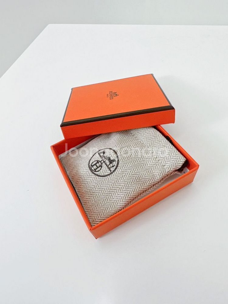 에르메스 팝아슈 이어링 귀걸이 화이트/로즈골드--4