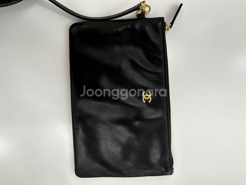 (미착용새상품) 샤넬22백 스몰 금장--5