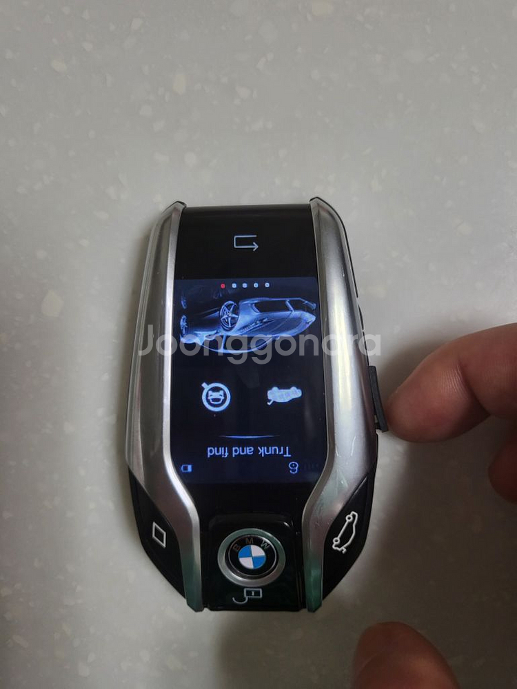 bmw디스플레이차키 판매합니다.--2