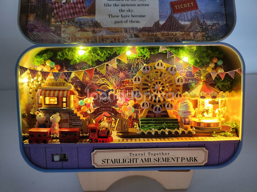 DIY 미니어처하우스 드림박스 완성품 - 별빛공원--3