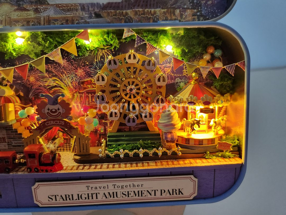 DIY 미니어처하우스 드림박스 완성품 - 별빛공원--2